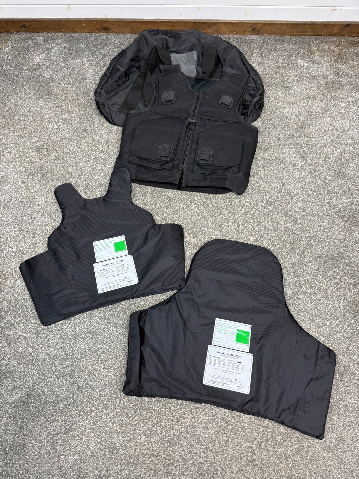 Ex Police Cooneen Body Armour Female Vest Anti Stab & Ballistic HG1A & KR1 - MEDIUM