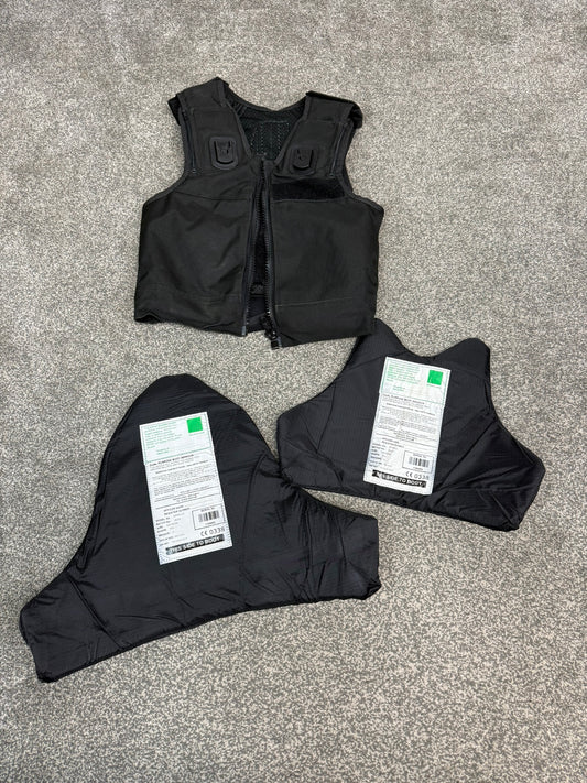 Ex Police Safariland Body Armour Stab Vest Anti Stab & Ballistic HG1A & KR1 - X SMALL