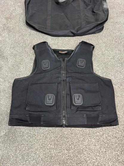 Ex Police Cooneen Body Armour Vest & Bag X LRG Anti Stab & Ballistic HG1A & KR1 Security Patrol