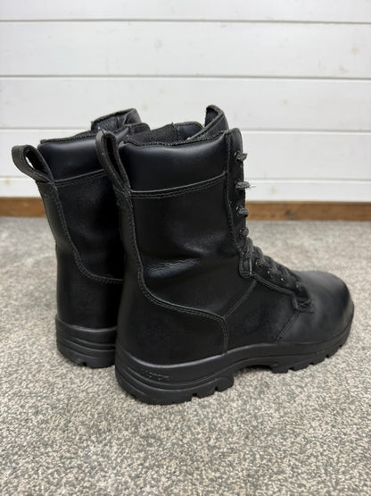 Magnum Elite Shield Met Black Leather Combat Boots UK 8 Ex Police Security Work