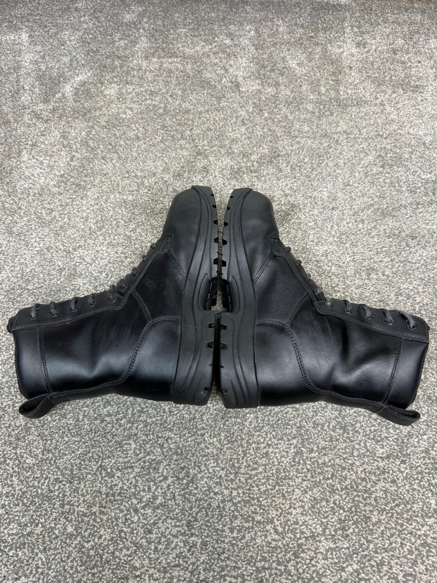 Magnum Elite Shield Met Black Leather Combat Boots UK 8 Ex Police Security Work