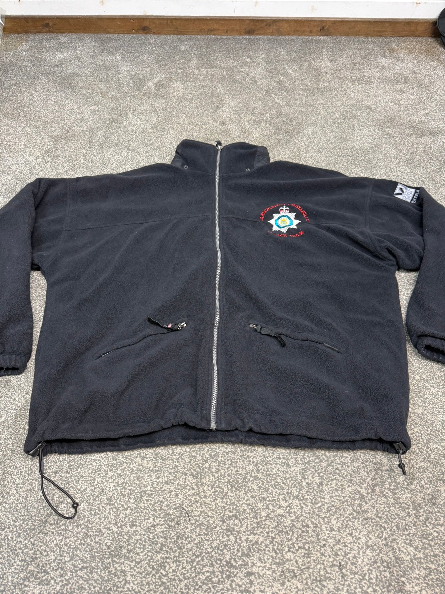 Ex Police Cambridgeshire Search Team Keela Neptune Fleece XX Large Collector Display