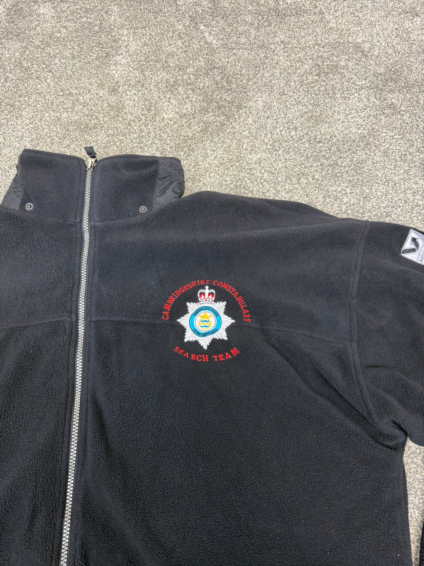Ex Police Cambridgeshire Search Team Keela Neptune Fleece XX Large Collector Display