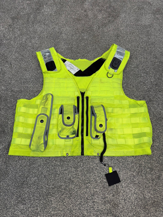 Safariland Hi-Vis MOLLE Vest & Pouches Tactical Utility Security Vest Ex Police - XXL