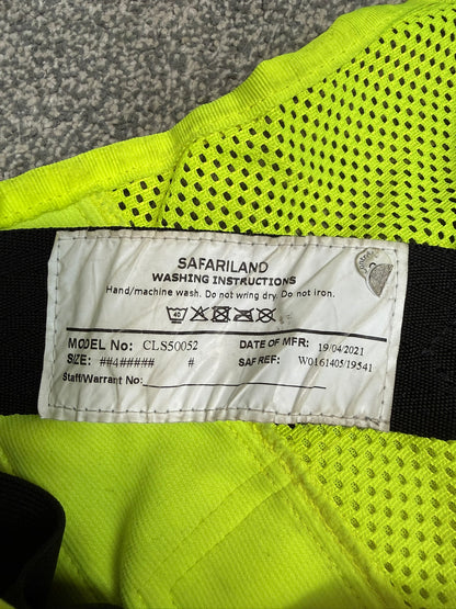 Safariland Hi-Vis MOLLE Vest & Pouches Tactical Utility Security Vest Ex Police - XXL
