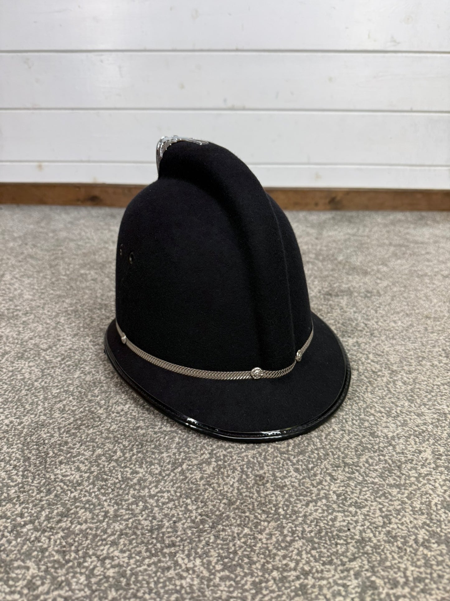 Essex Police Bobby Helmet Coxcomb Hat 58cm Genuine Collector Memorabilia TV Film