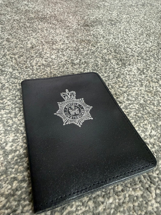 Ex Suffolk Constabulary Police Warrant Card Holder Wallet Collectible TV / Film Display