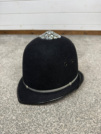 Ex Police Bobby Custodian Helmet Rose Top 58cm Fancy Dress Display