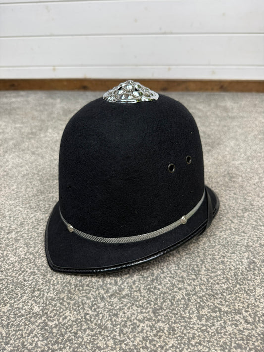Ex Police Bobby Custodian Helmet Rose Top 58cm Fancy Dress Display