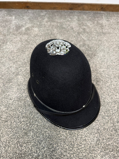 Ex Police Bobby Custodian Helmet Rose Top 58cm Fancy Dress Display