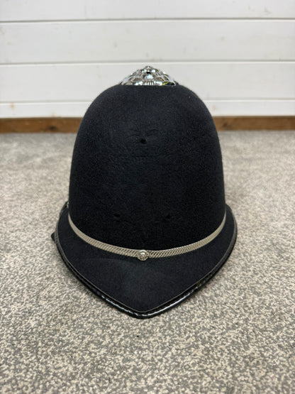Ex Police Bobby Custodian Helmet Rose Top 58cm Fancy Dress Display