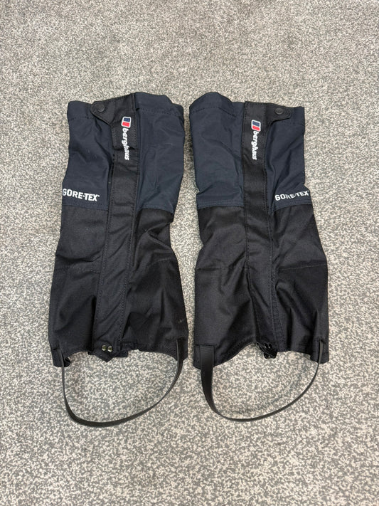 Berghaus Gore-Tex GTX II Boot Gaiters - Black - L/XL Regular