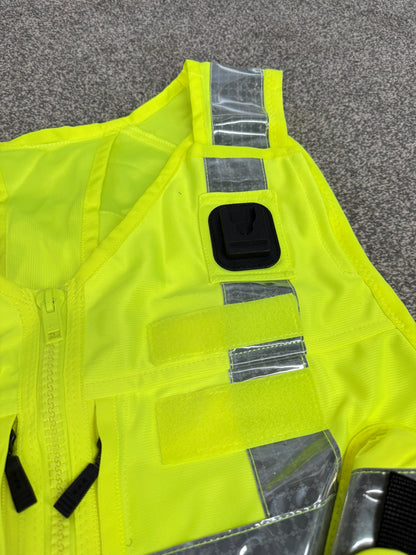 Ex Police Hi Vis Equipment Tac Vest Utility Vest & Pouches Model 774 Patrol SIA Security