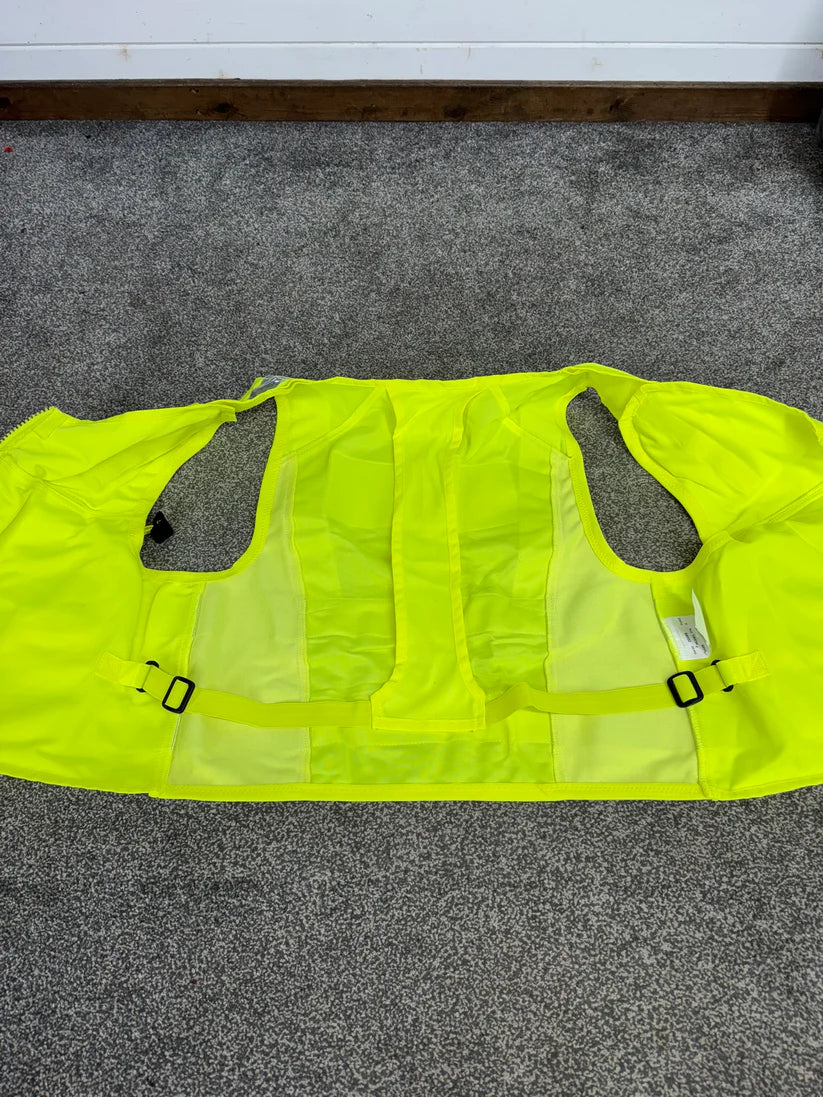 5x Ex Police Hi Vis Utility Tac Vest JOB LOT Model 774 Patrol SIA Security - X SMALL
