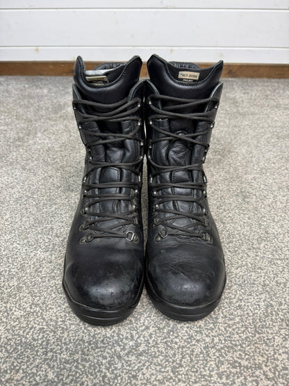 Altberg Peacekeeper P3 VS Black Leather Safety Combat Boots Size UK 10