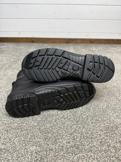Altberg Peacekeeper P3 VS Black Leather Safety Combat Boots Size UK 10