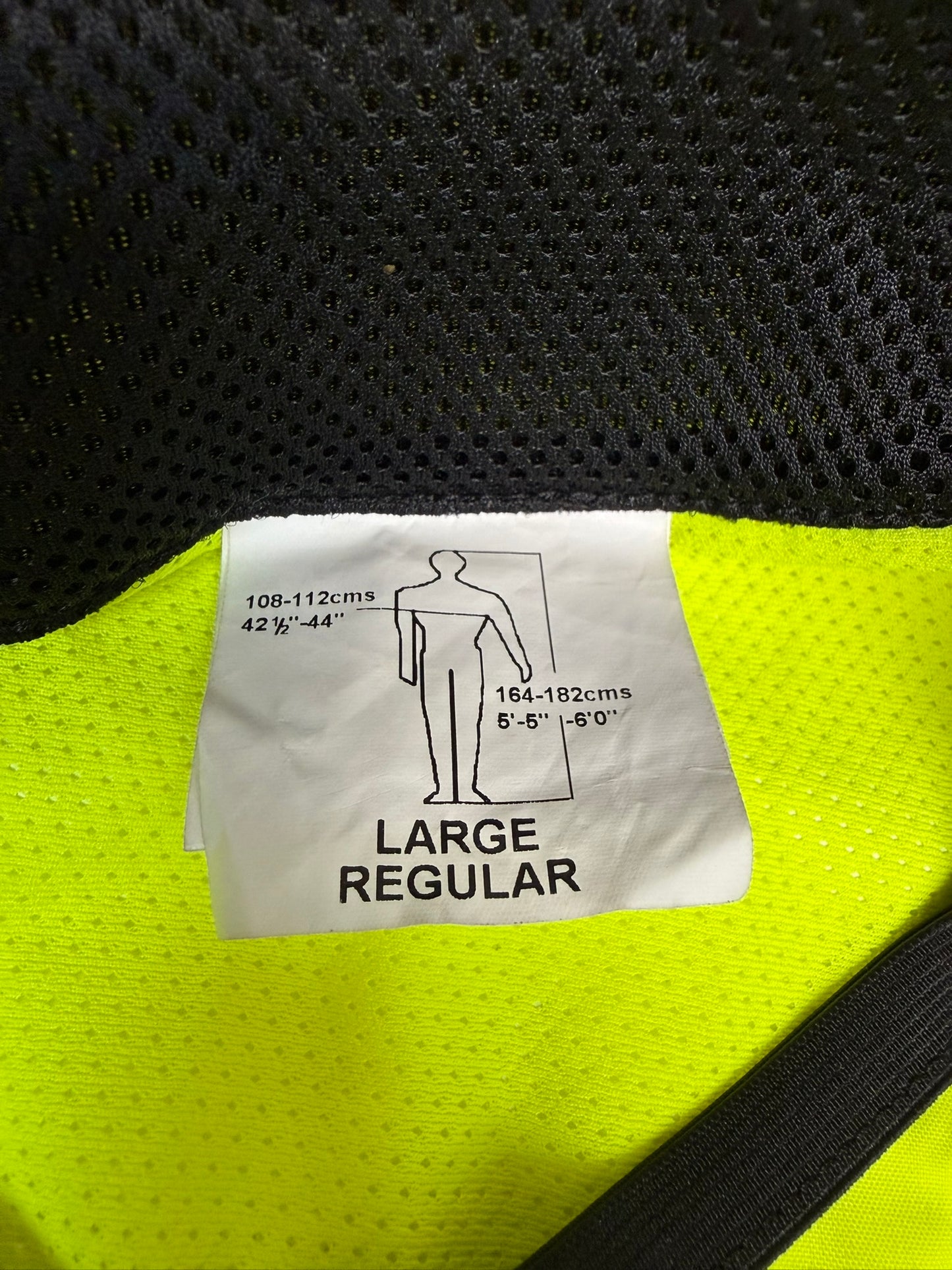 Ex Police Hi Vis Utility Tactical Vest BADGED Gilet Yaffy 232 VGC - LARGE