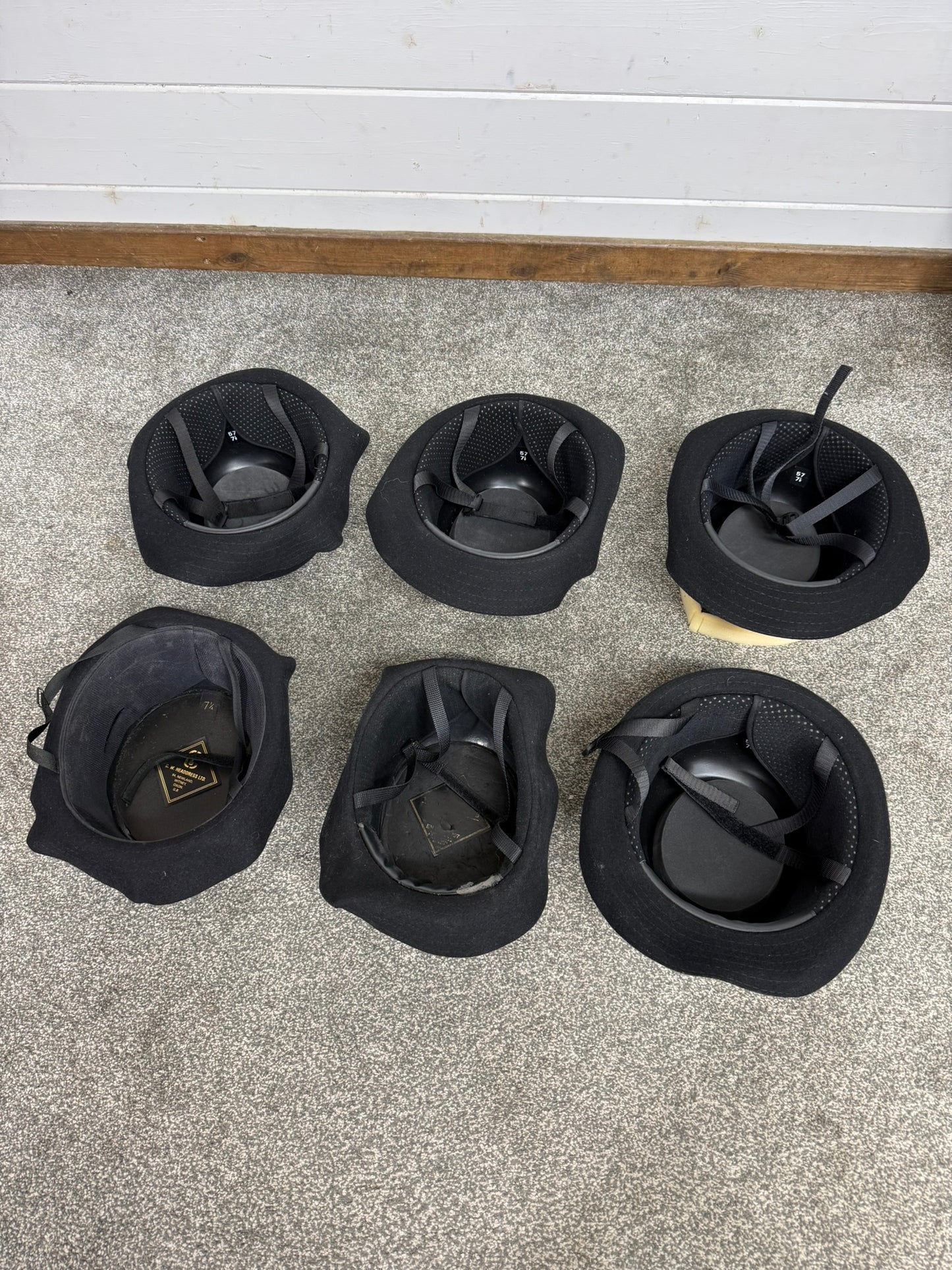 6x Ex Police Bowler Hat Job Lot Fancy Dress Theatre Display