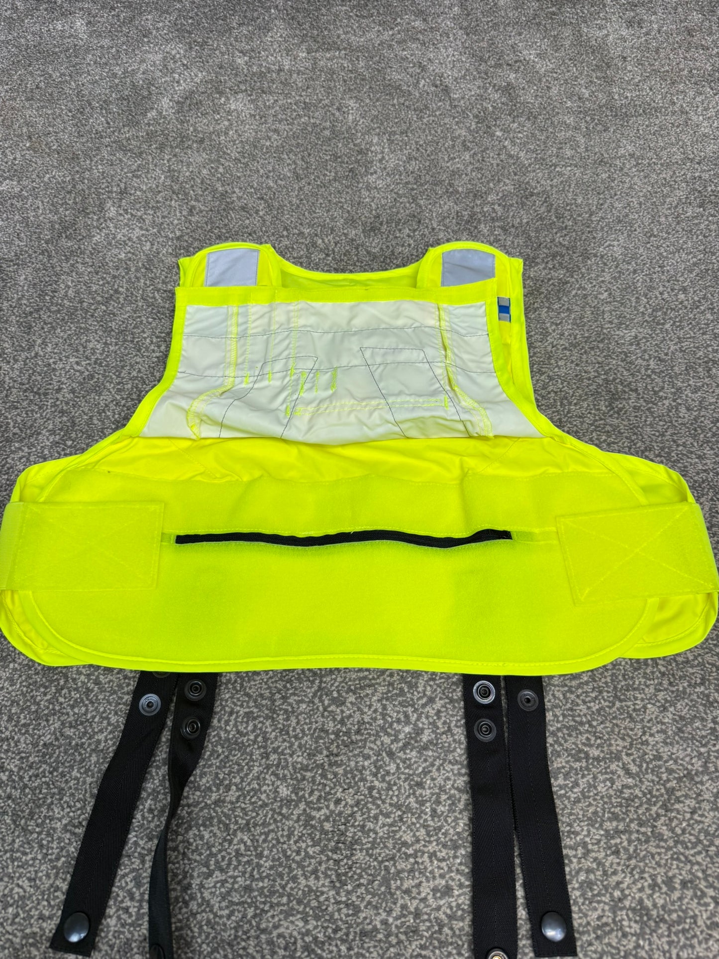 Mehler Ex Police Body Armour Cover BADGED Hi Vis Security TV Film Uniform