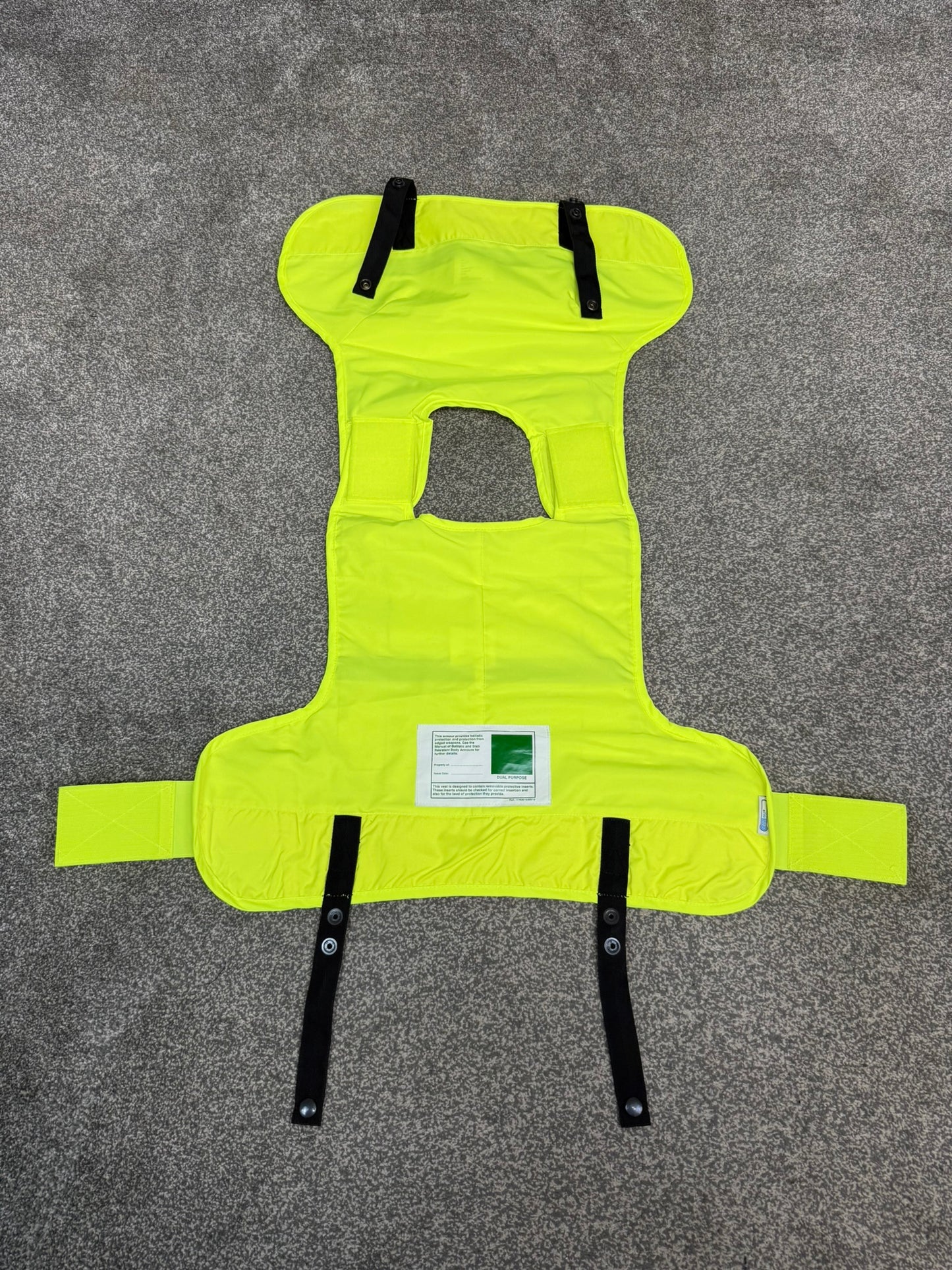 Mehler Ex Police Body Armour Cover BADGED Hi Vis Security TV Film Uniform