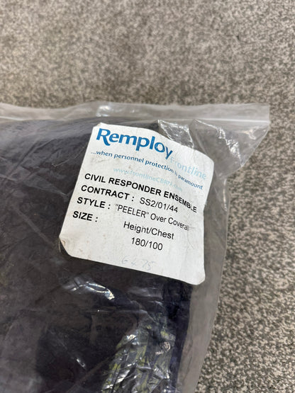 Ex Police NEW Remploy CBRN Coverall Suit Civil Responder Peeler Waterproof Overall Prepper