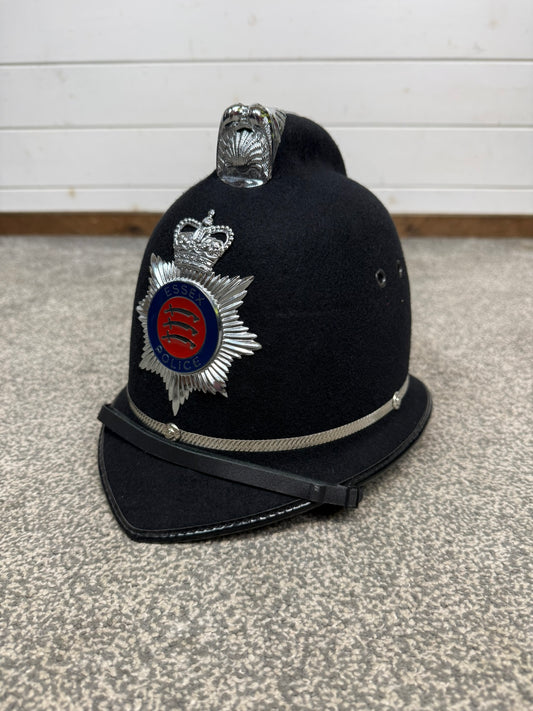 Ex Essex Police Bobby Helmet 57cm Coxcomb Hat Collector Memorabilia