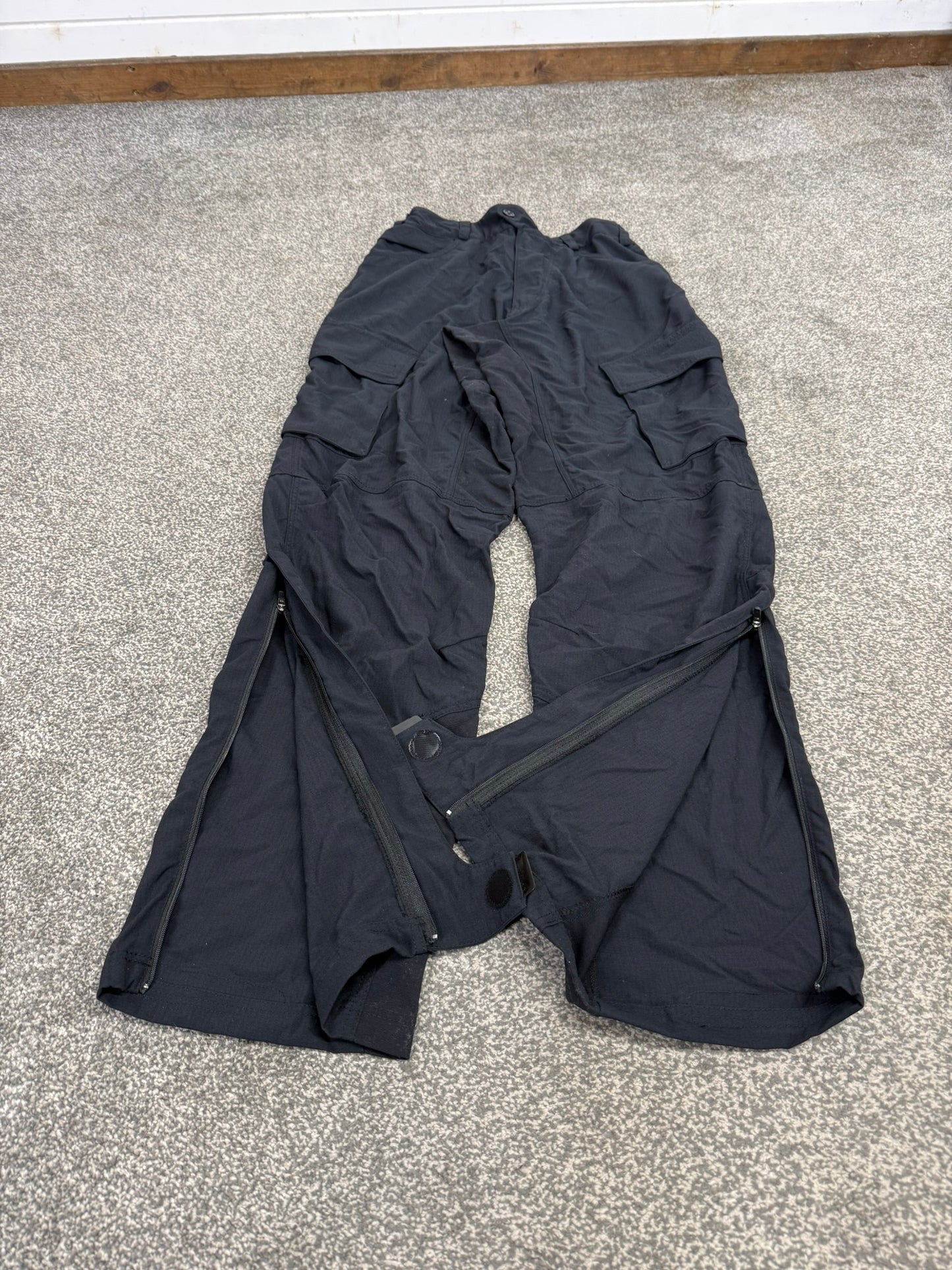 Endura Cycling Trousers Ripstop Ex Police Cargo Bike Trousers 32" Waist