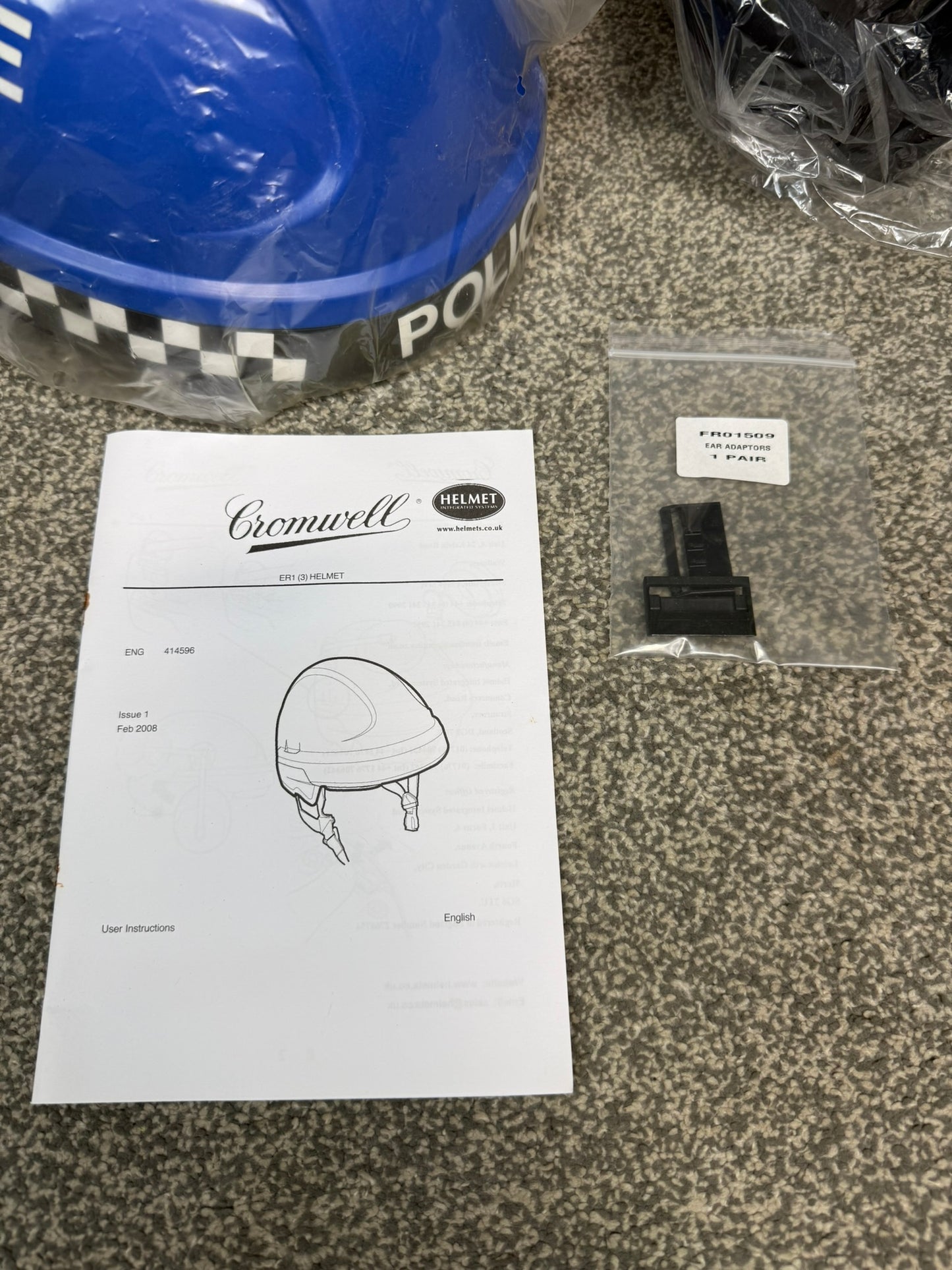 NEW Ex Police Cromwell ER1 Emergency Responder Helmet Incident Search and Rescue Safety Helmet 53-63cm
