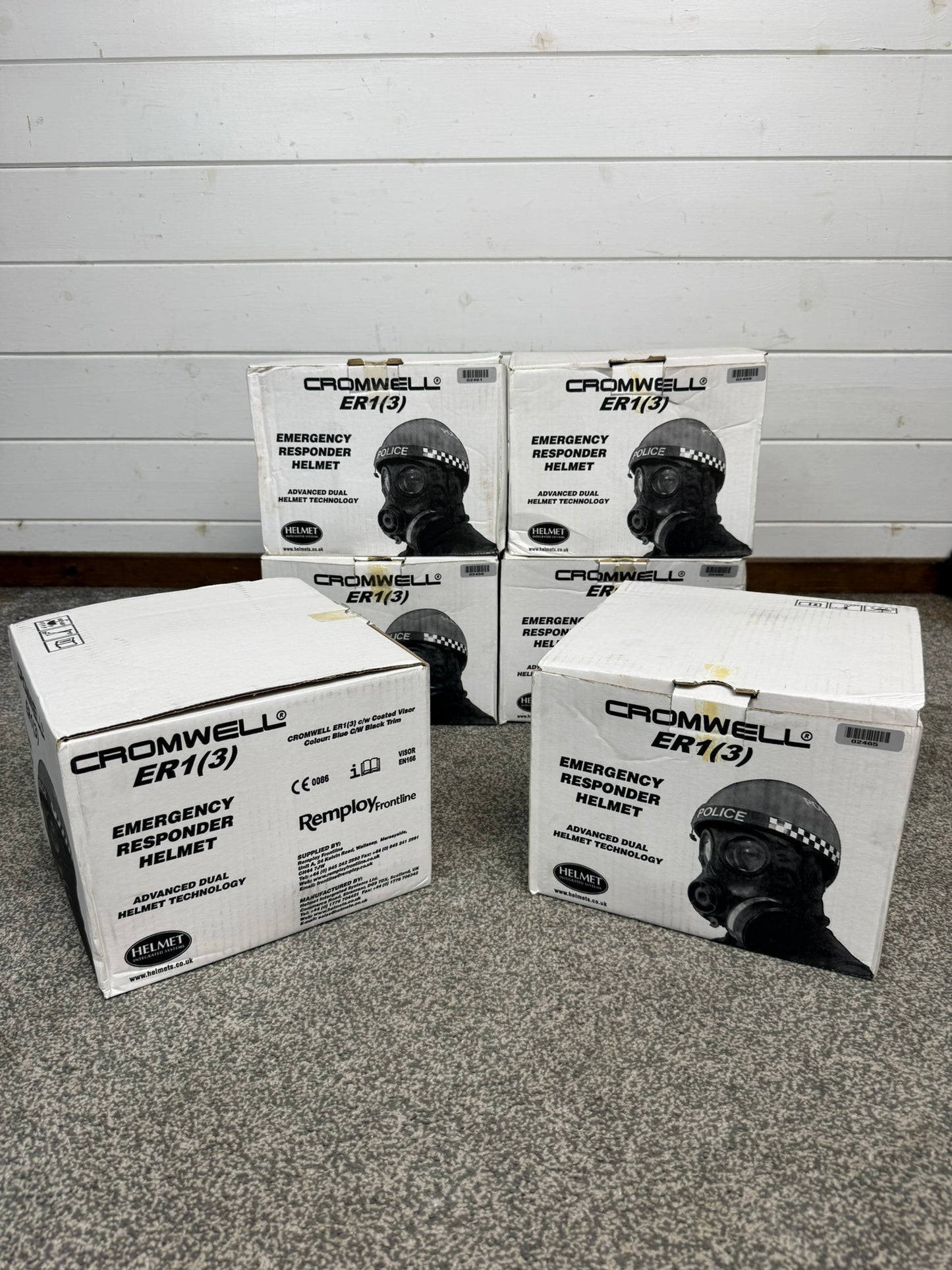 NEW Ex Police Cromwell ER1 Emergency Responder Helmet Incident Search and Rescue Safety Helmet 53-63cm