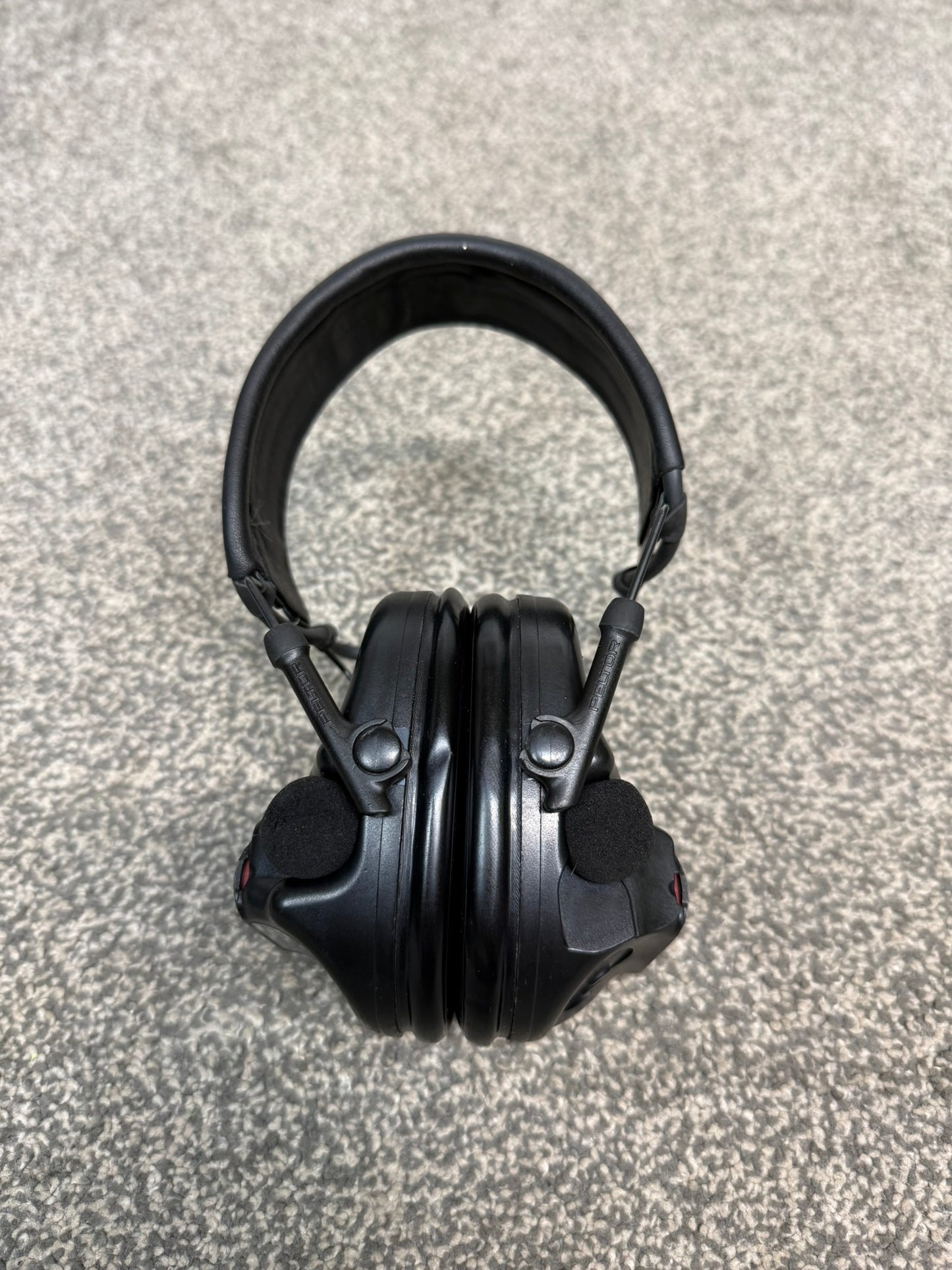 Ex Police Black 3M PELTOR ComTac XPI Headset Noise Cancelling Ear Defenders MT20H682FB-02