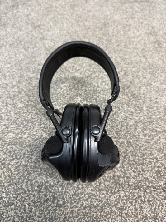 Ex Police Black 3M PELTOR ComTac XPI Headset Noise Cancelling Ear Defenders MT20H682FB-02