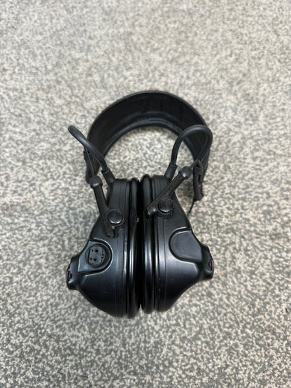 Ex Police Black 3M PELTOR ComTac XPI Headset Noise Cancelling Ear Defenders MT20H682FB-02