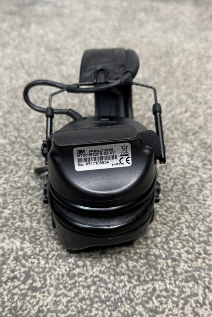 Ex Police Black 3M PELTOR ComTac XPI Headset Noise Cancelling Ear Defenders MT20H682FB-02
