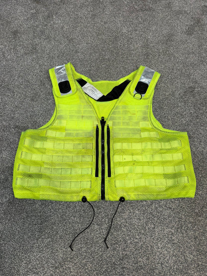 Ex Police Safariland Hi-Vis MOLLE Vest Utility Tactical Security Vest XXL