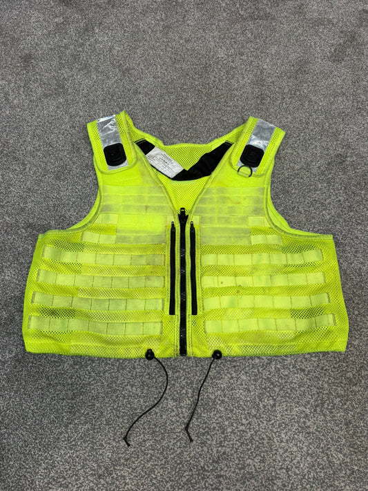 Ex Police Safariland Hi-Vis MOLLE Vest Utility Tactical Security Vest XXL