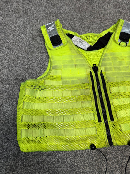 Ex Police Safariland Hi-Vis MOLLE Vest Utility Tactical Security Vest XXL