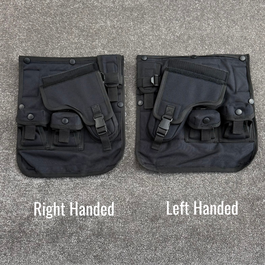 Ex Police Arktis Firearms Taser Vest Attachment Modular Panel Holster & Pouches LEFT or RIGHT
