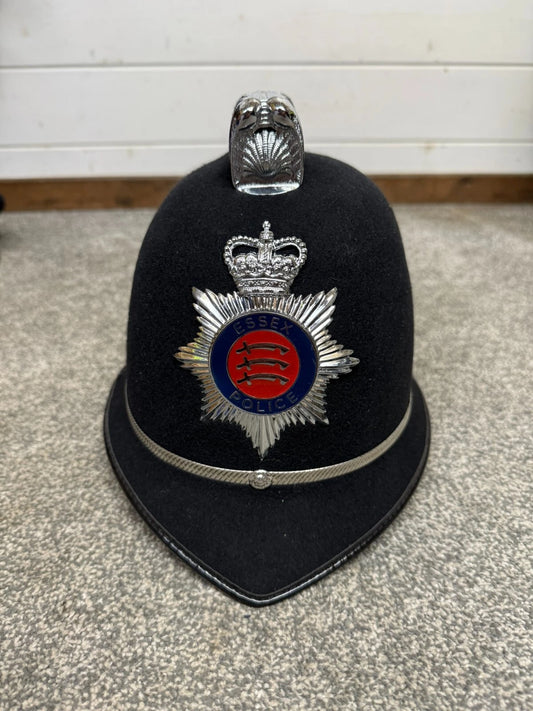 Obsolete Essex Police Bobby Helmet Coxcomb Hat Collector Memorabilia